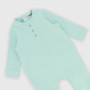 Newborn ribbed suit, green Newborn ribbed suit, green