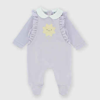 Monod e tejido Interlock para bebé niña, morado Monod e tejido Interlock para bebé niña, morado