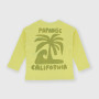 Camiseta de tejido Jersey con mangas largas para niño, amarillo Camiseta de tejido Jersey con mangas largas para niño, amarillo