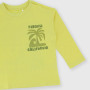 Camiseta de tejido Jersey con mangas largas para niño, amarillo Camiseta de tejido Jersey con mangas largas para niño, amarillo