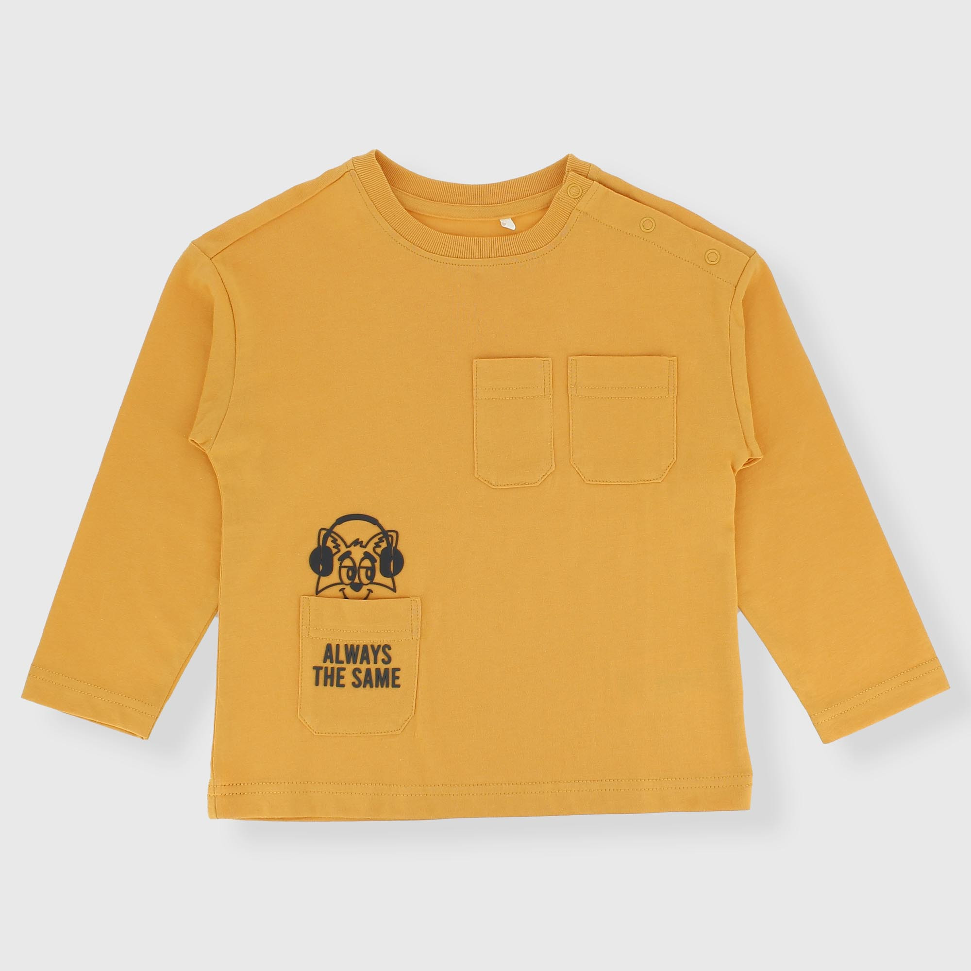 Double Spread - T-shirt Manches Longues Pour Garçon 8-16 Ans