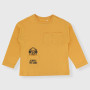 Boy's long-sleeves Jersey T-shirt, orange Boy's long-sleeves Jersey T-shirt, orange