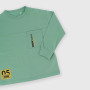 Boy's long sleeves Jersey T-shirt, green Boy's long sleeves Jersey T-shirt, green