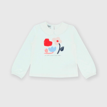 Pull côtelé maches longues  nouveau-née,  blanc Pull côtelé maches longues  nouveau-née,  blanc