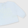 Pull en Jersey  manches longues  fille, blanc Pull en Jersey  manches longues  fille, blanc