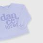 Girl's long sleeves Jersey T-shirt, violet Girl's long sleeves Jersey T-shirt, violet