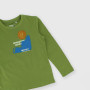 Pull en Jersey  manche longue  garçon,  vert Pull en Jersey  manche longue  garçon,  vert