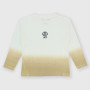 Camiseta de tejido Jersey mangas largas de niño, verde Camiseta de tejido Jersey mangas largas de niño, verde