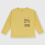 Pull en Jersey manches longues  garçon,  jaune Pull en Jersey manches longues  garçon,  jaune