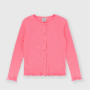 Cardigan in costina da bambina, rosa Cardigan in costina da bambina, rosa