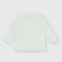 Newborn Interlock T-shirt, white Newborn Interlock T-shirt, white