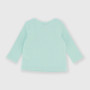 Camiseta canalé con mangas largas de bebé niño, verde Camiseta canalé con mangas largas de bebé niño, verde