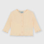 Cardigan côtelé  nouveau-née, rose Cardigan côtelé  nouveau-née, rose