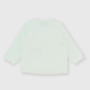 Newborn Interlock T-shirt, white Newborn Interlock T-shirt, white