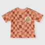 Boy's Jersey T-shirt, orange Boy's Jersey T-shirt, orange