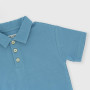 Polo en piqué  garçon, bleu Polo en piqué  garçon, bleu