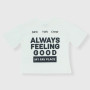 Boy's Jersey T-shirt, white Boy's Jersey T-shirt, white