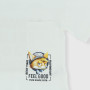 Boy's Jersey T-shirt, white Boy's Jersey T-shirt, white
