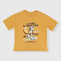 Boy's Jersey T-shirt, orange Boy's Jersey T-shirt, orange