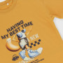 Boy's Jersey T-shirt, orange Boy's Jersey T-shirt, orange
