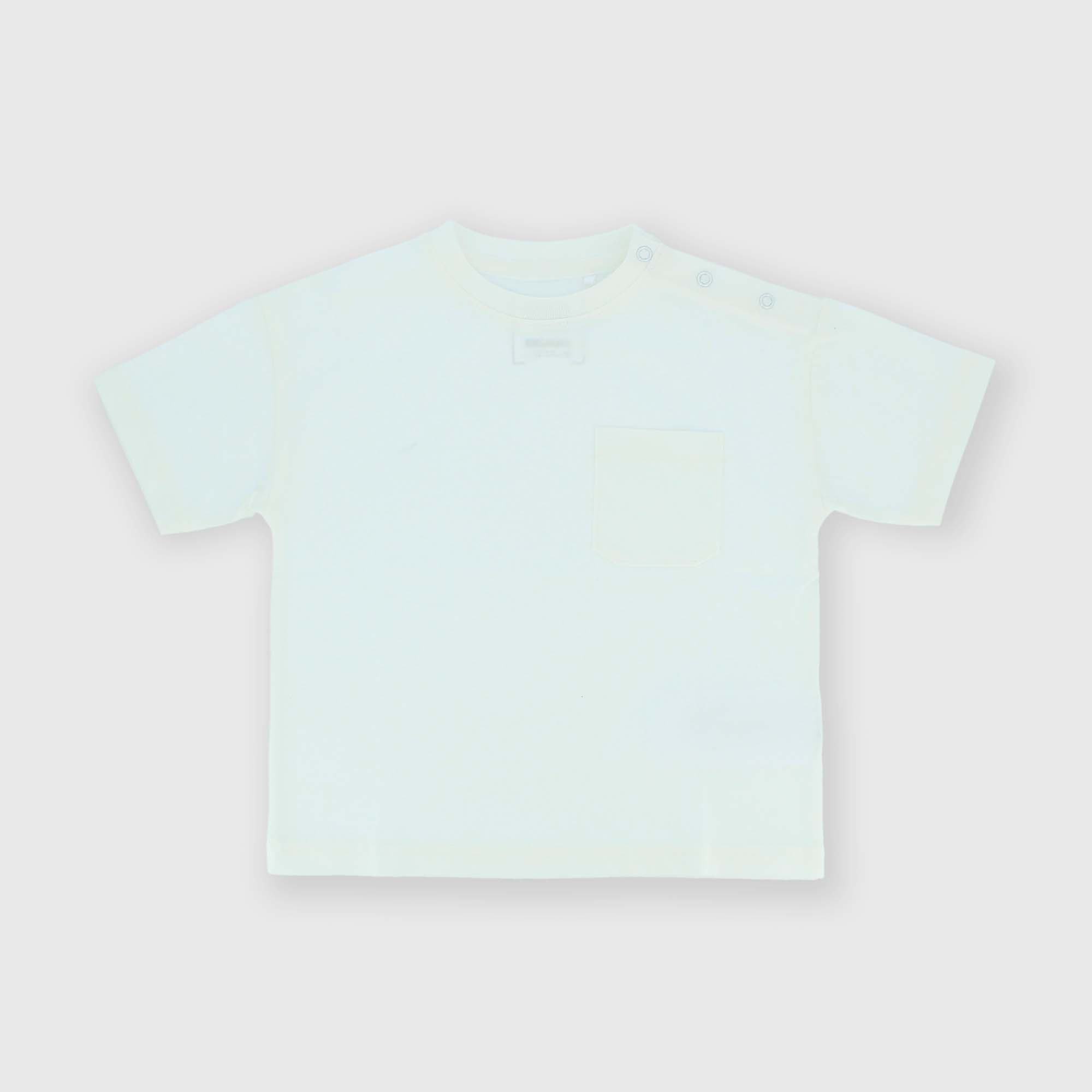 Camiseta de tejido Jersey para niño, blanco