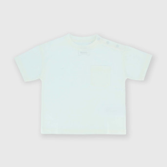 Boy's Jersey T-shirt, white Boy's Jersey T-shirt, white