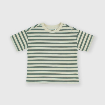 Boy's Jersey T-shirt, green Boy's Jersey T-shirt, green