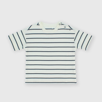 Boy's Jersey T-shirt, blue Boy's Jersey T-shirt, blue