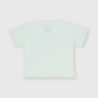 Camiseta con dos botones de tejido Jersey para niño, blanco Camiseta con dos botones de tejido Jersey para niño, blanco