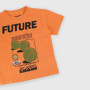 Boy's Jersey T-shirt, orange Boy's Jersey T-shirt, orange
