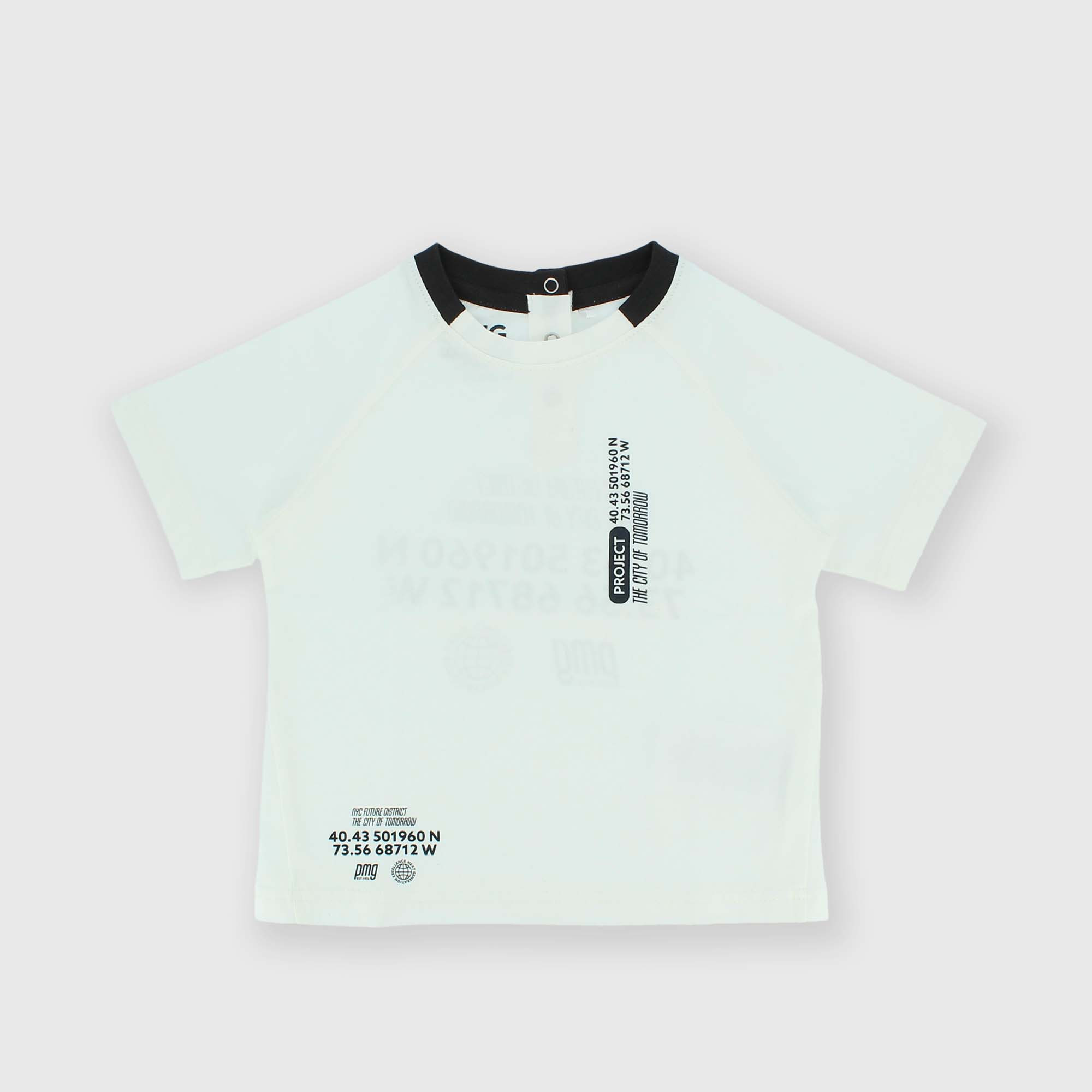 Primigi T-shirt in jersey da bambino, bianco, Taglia 36M