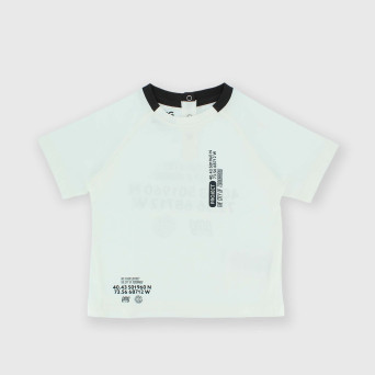 Boy's Jersey T-shirt, white Boy's Jersey T-shirt, white