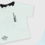 Boy's Jersey T-shirt, white Boy's Jersey T-shirt, white