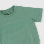 T-shirt aus schwerem Jersey für Jungen, grün T-shirt aus schwerem Jersey für Jungen, grün