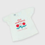 Girl's Jersey T-shirt, white Girl's Jersey T-shirt, white