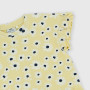 Camiseta canalé para niña, amarillo Camiseta canalé para niña, amarillo