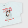 Camiseta de tejido Jersey para niña, blanco Camiseta de tejido Jersey para niña, blanco