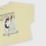T-shirt en Jersey  fille,  beige T-shirt en Jersey  fille,  beige