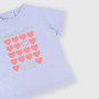 T-shirt en Jersey  fille,  violet T-shirt en Jersey  fille,  violet