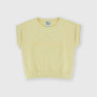 Girl's heavy-Jersey T-shirt, beige Girl's heavy-Jersey T-shirt, beige