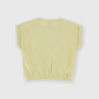 Girl's heavy-Jersey T-shirt, beige Girl's heavy-Jersey T-shirt, beige