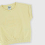 Girl's heavy-Jersey T-shirt, beige Girl's heavy-Jersey T-shirt, beige