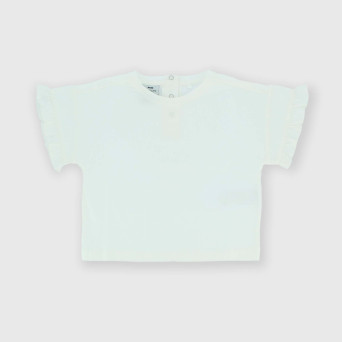 Girl's Jersey T-shirt, white Girl's Jersey T-shirt, white