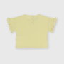 T-shirt en Jersey  fille,  jaune T-shirt en Jersey  fille,  jaune