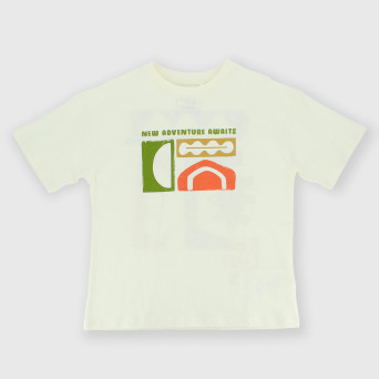 Girl's Jersey T-shirt, white Girl's Jersey T-shirt, white