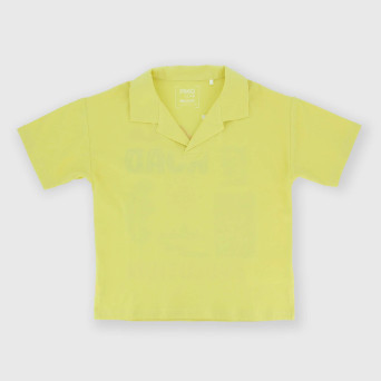 Boy's Jersey T-shirt, yellow Boy's Jersey T-shirt, yellow