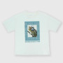 Boy's Jersey T-shirt, white Boy's Jersey T-shirt, white