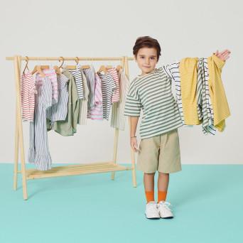 Boy's Jersey T-shirt, green Boy's Jersey T-shirt, green