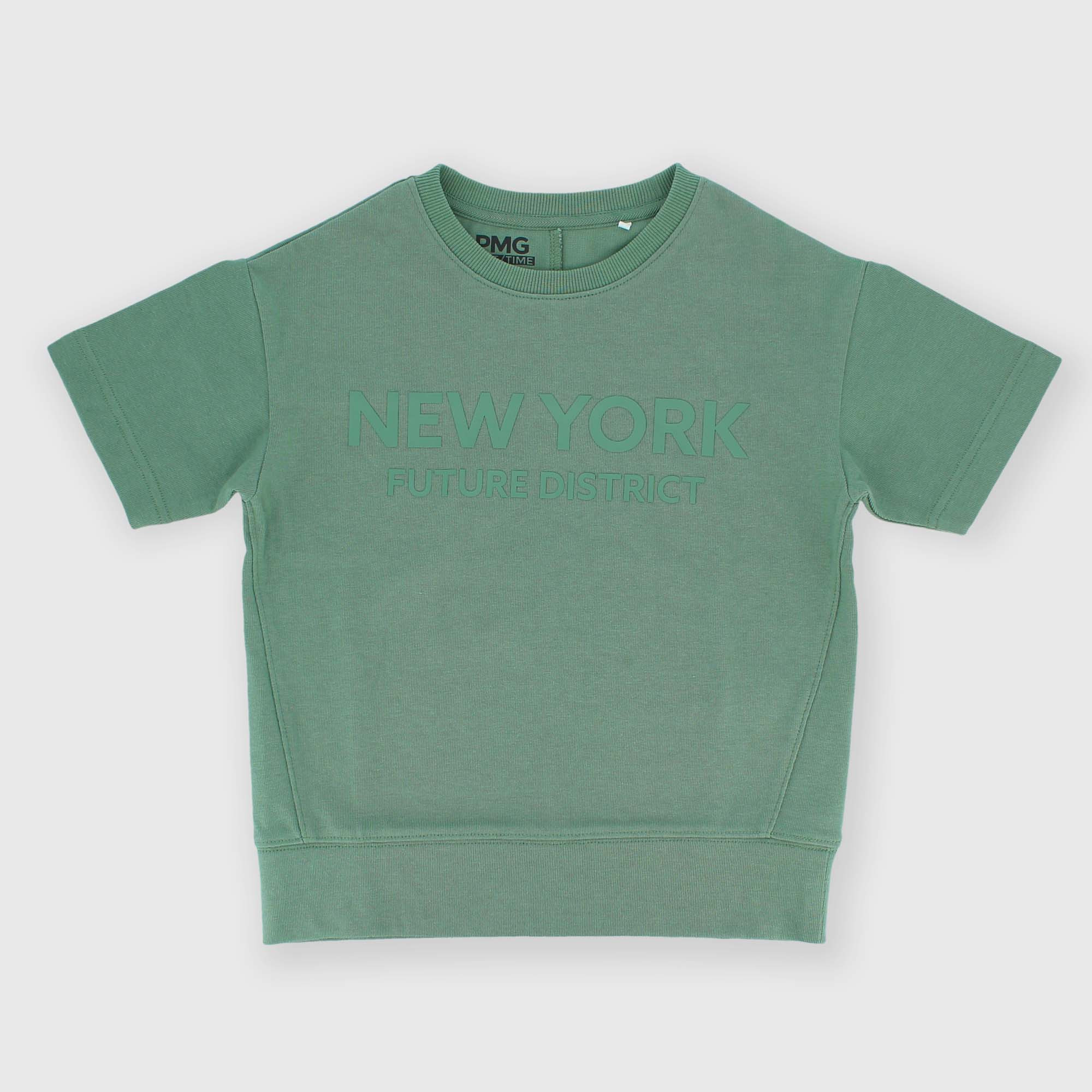 T-shirt en Jersey lourd garçon,  vert