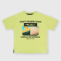 Camiseta de tejido Jersey para niño, amarillo Camiseta de tejido Jersey para niño, amarillo